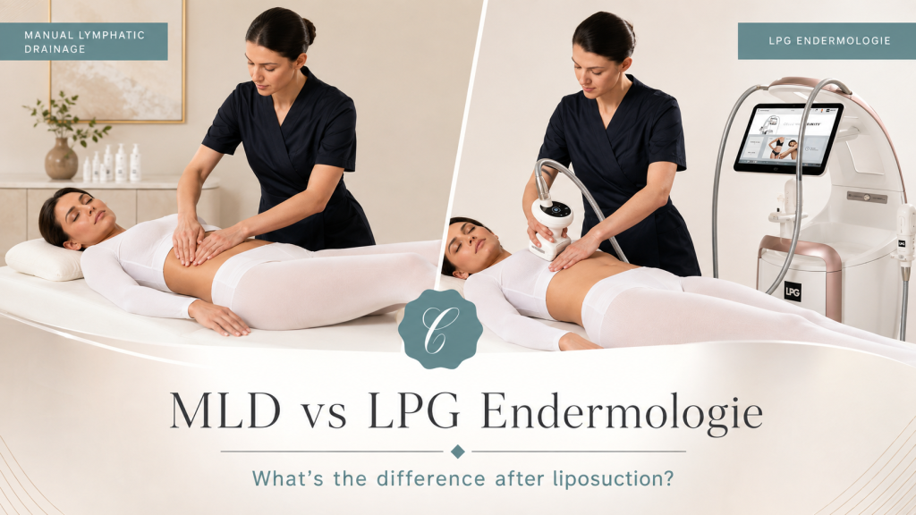 Manual lymphatic drainage vs LPG Endermologie after liposuction